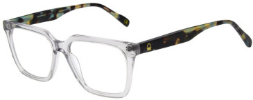 United Colors of Benetton BEO1101 glasses in Gloss Crystal Grey
