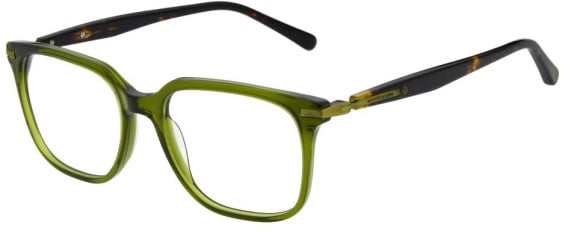 Scotch and Soda SS4025 glasses in Gloss Crystal Bottle Green