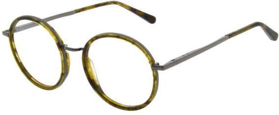 Scotch and Soda SS2014 glasses in Green Tort