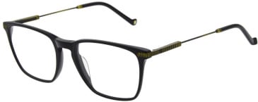 Hackett HEB316 glasses in Gloss Solid Black