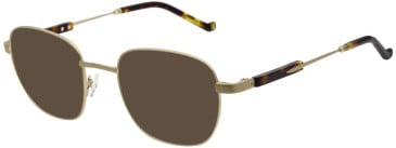 Hackett HEB309 sunglasses in Matt Antique Gold