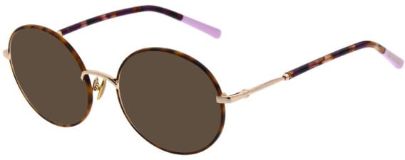 Scotch & Soda Rose Gold Metal Sunglasses