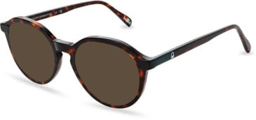 United Colors of Benetton BEO1097 sunglasses in Gloss Dark Tort