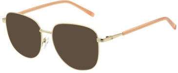 United Colors of Benetton BEO3091 sunglasses in Shiny Light Gold
