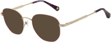 Christian Lacroix CL3082 sunglasses in Red/Gold
