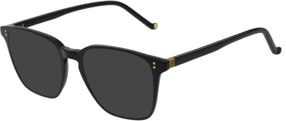 Hackett HEB310 sunglasses in Gloss Solid Black