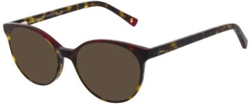 Joules JO3064 sunglasses in Gloss Red/Brown Tort