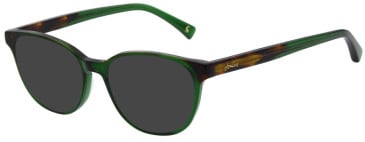 Joules JO3066 sunglasses in Shiny Milky Forest Green