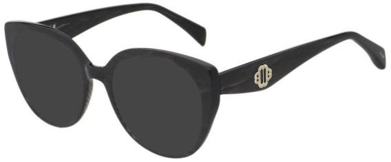 Maje MJ1047 sunglasses in Black Glitter