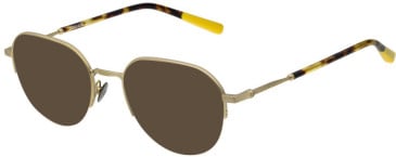 Scotch and Soda SS2021 sunglasses in Brushed Light Gold