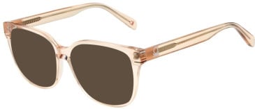 United Colors of Benetton BEO1104 sunglasses in Gloss Crystal Peach