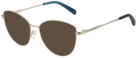 United Colors of Benetton BEO3090 sunglasses in Shiny Light Silver