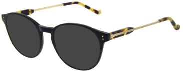 Hackett HEB286 sunglasses in Shiny Black