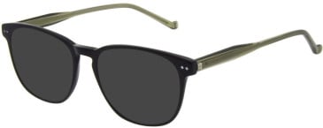 Hackett HEB304 sunglasses in Shiny Black