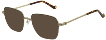 Hackett HEB305 sunglasses in Brushed Light Gold