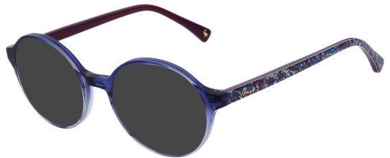 Joules JO3072 sunglasses in Shiny Milky Blue Gradient
