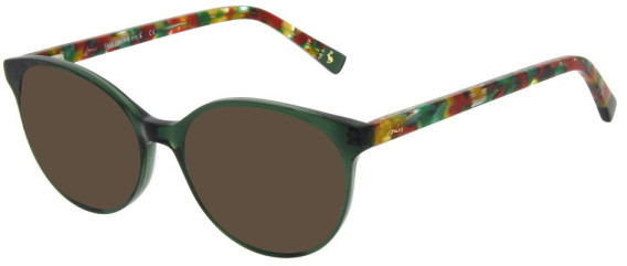 Joules JO3064 sunglasses in Gloss Crystal Forest Green