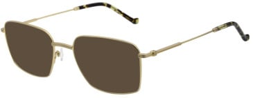 Hackett HEB313 sunglasses in Matt Antique Gold