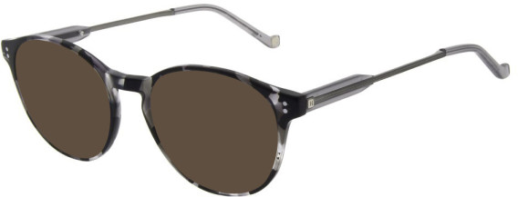 Hackett HEB286 sunglasses in Black/Clear Tort
