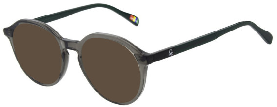 United Colors of Benetton BEO1097 sunglasses in Gloss Crystal Dark Grey