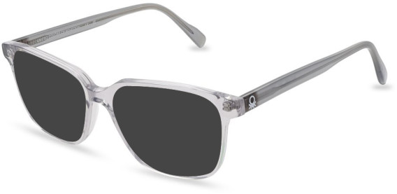 United Colors of Benetton BEO1095 sunglasses in Gloss Pale Crystal Grey