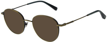 Scotch and Soda SS2020 sunglasses in Brushed Black/Antique Gold