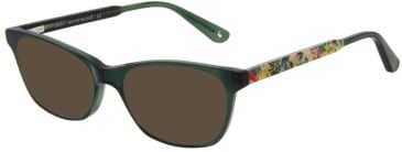 Joules JO3053 sunglasses in Crystal Green