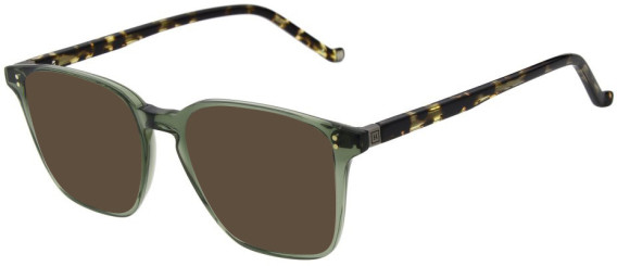 Hackett HEB310 sunglasses in Gloss Crystal Green