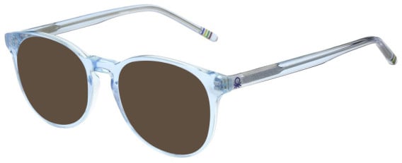 United Colors of Benetton BEO1091 sunglasses in Gloss Crystal Pale Blue