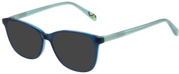 United Colors of Benetton BEO1089 sunglasses in Gloss Crystal Teal