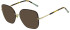 Scotch and Soda SS1019 sunglasses in Shiny Light Gold/Green Green