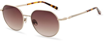 Scotch And Soda SS6016 sunglasses in Shiny Gold