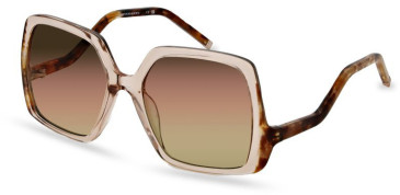 Scotch And Soda SS7026 sunglasses in Gloss Crystal Peach