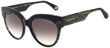 Christian Lacroix CL5106 sunglasses in Black Gold