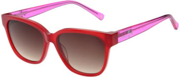 Joules JS7078 sunglasses in Milky Shiny Red