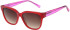 Joules JS7078 sunglasses in Milky Shiny Red