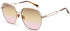Scotch And Soda SS5018 sunglasses in Shiny Gold/Brown