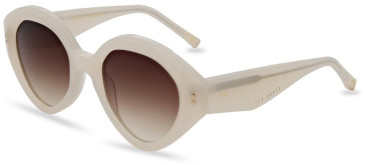 Ted Baker TB1698 sunglasses in Milky Cream White