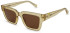 United Colors of Benetton BE5054 sunglasses in Gloss Crystal Yellow