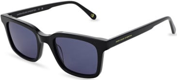 United Colors of Benetton BE5058 sunglasses in Gloss Solid Black
