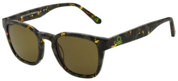 United Colors of Benetton BE5060 sunglasses in Gloss Multi Green Terrazzo
