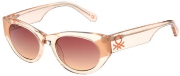 United Colors of Benetton BE5062 sunglasses in Crystal Peach