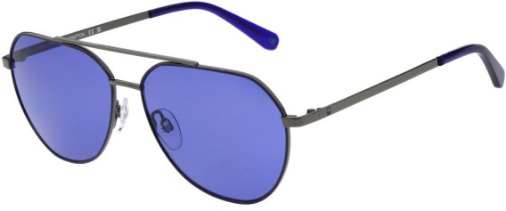 United Colors of Benetton BE7034 sunglasses in Matte Painted Blue
