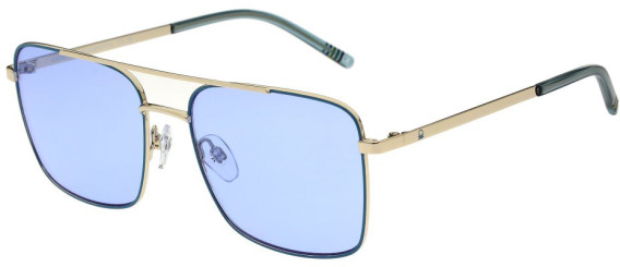 United Colors of Benetton BE7036 sunglasses in Natte Painted Turquoise