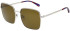 United Colors of Benetton BE7038 sunglasses in Shiny Silver/Purple