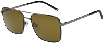 United Colors of Benetton BE7036 sunglasses in Matte Painted Black