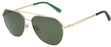 United Colors of Benetton BE7034 sunglasses in Shiny Light Gold