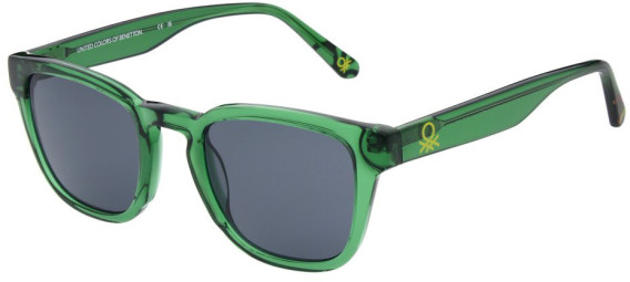 United Colors of Benetton BE5060 sunglasses in Gloss Crystal Bottle Green