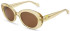 United Colors of Benetton BE5055 sunglasses in Gloss Crystal Yellow