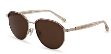 Ted Baker TB1700 sunglasses in Light Gold